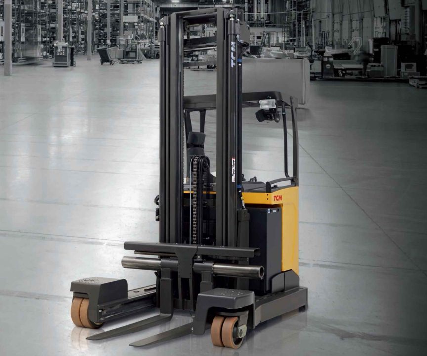 Electric Reach Forklift Trucks  Class 2 – Stand-up Type